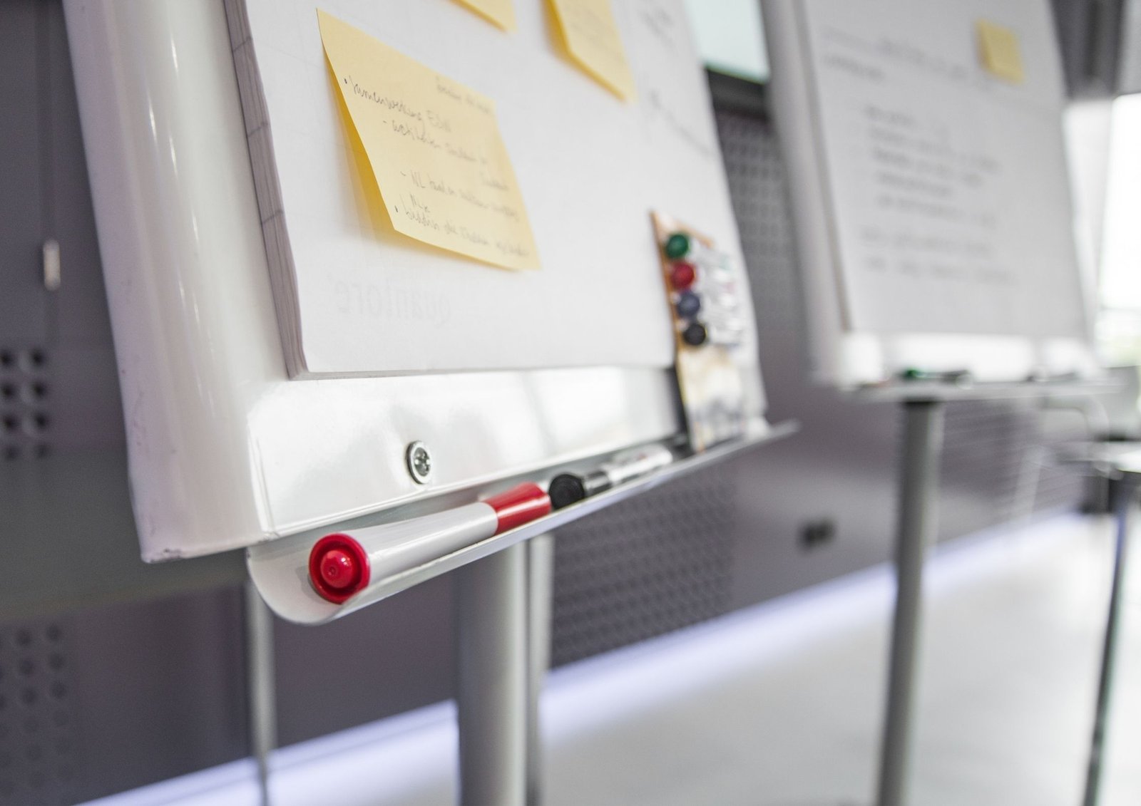 Whiteboard and Pens