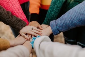 Hands In Group