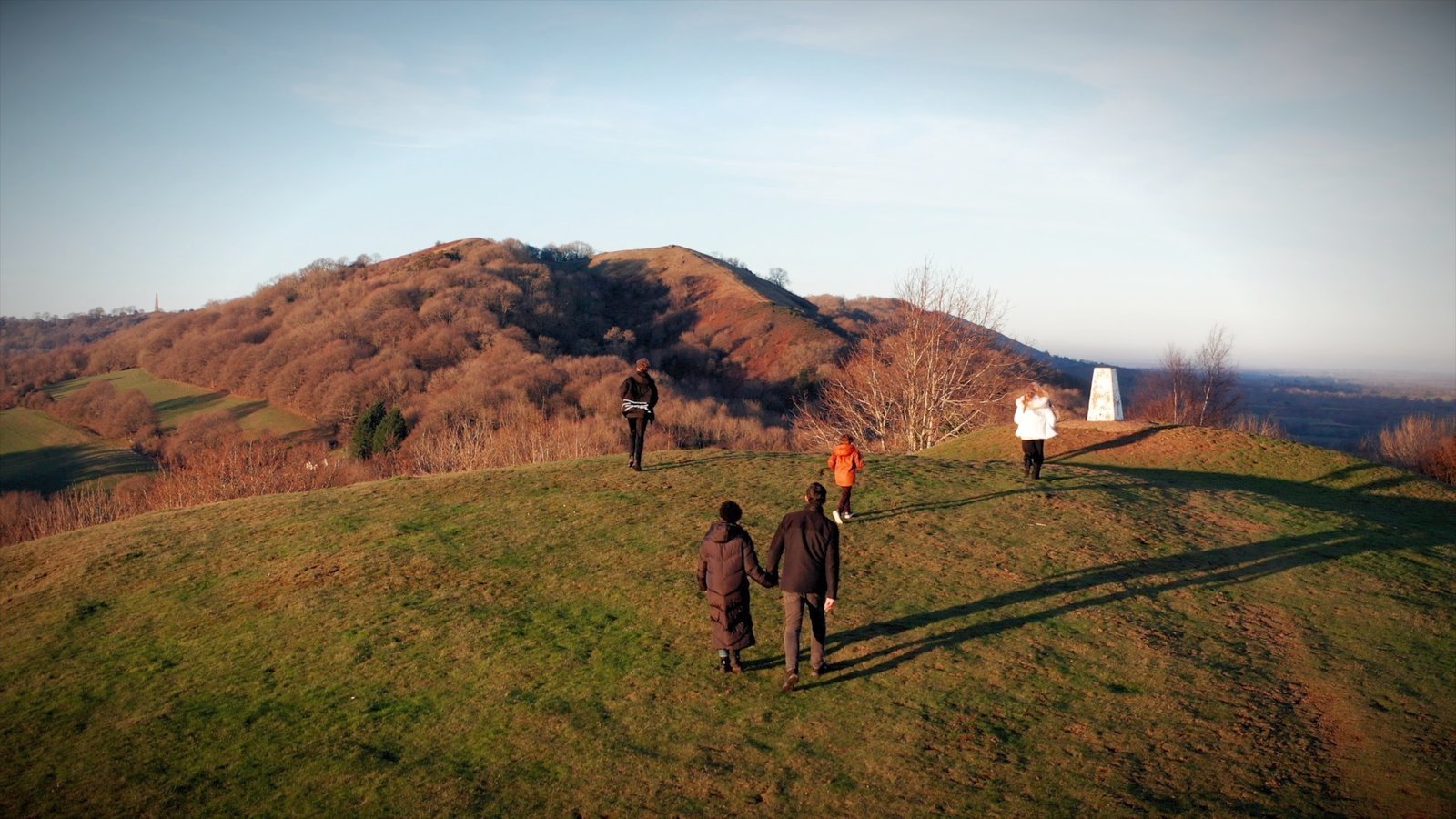 Family on a Hill