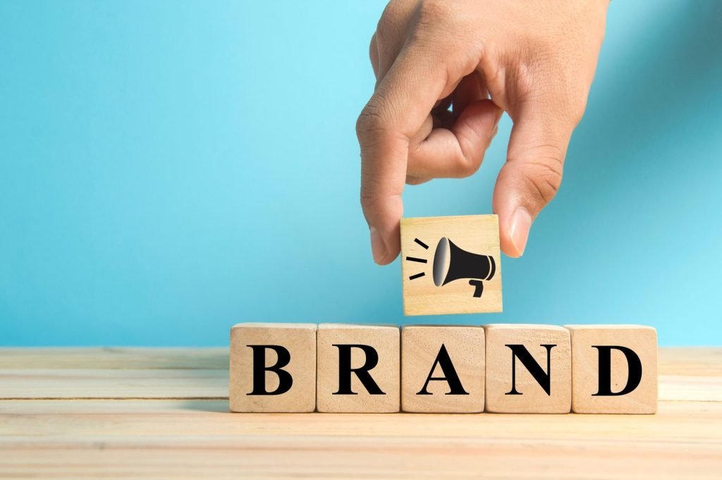 Building blocks that read 'branding strategy'